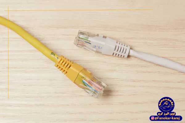 سیم تلفن و سیم داده (LAN)