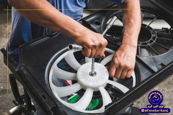 عدم چرخش فن کولر گازی